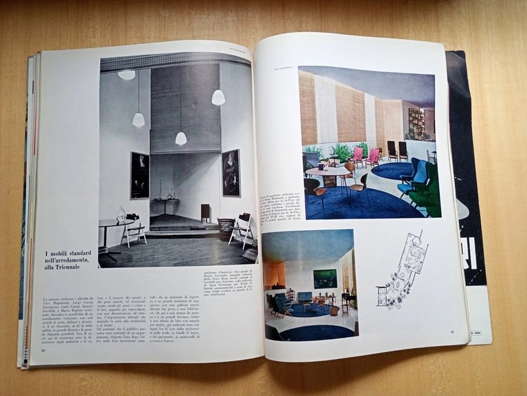 rivista DOMUS n. 301 / 1954. fascicolo dedicato alla Triennale