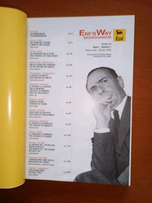 rivista Eni's way anno 1 n. 1, il secolo di … | Immagine Gallery 2