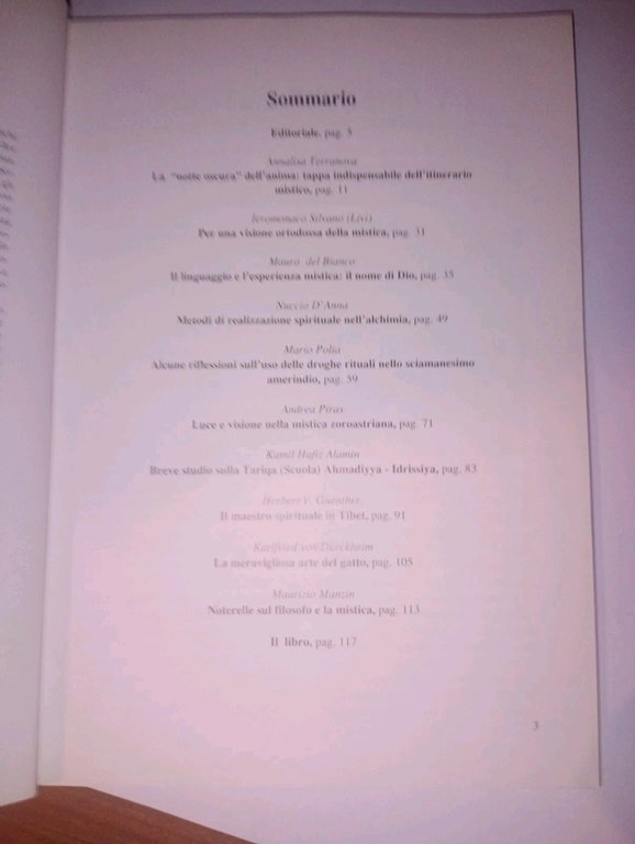 rivista I quaderni di Avallon 23. l'esperienza mistica