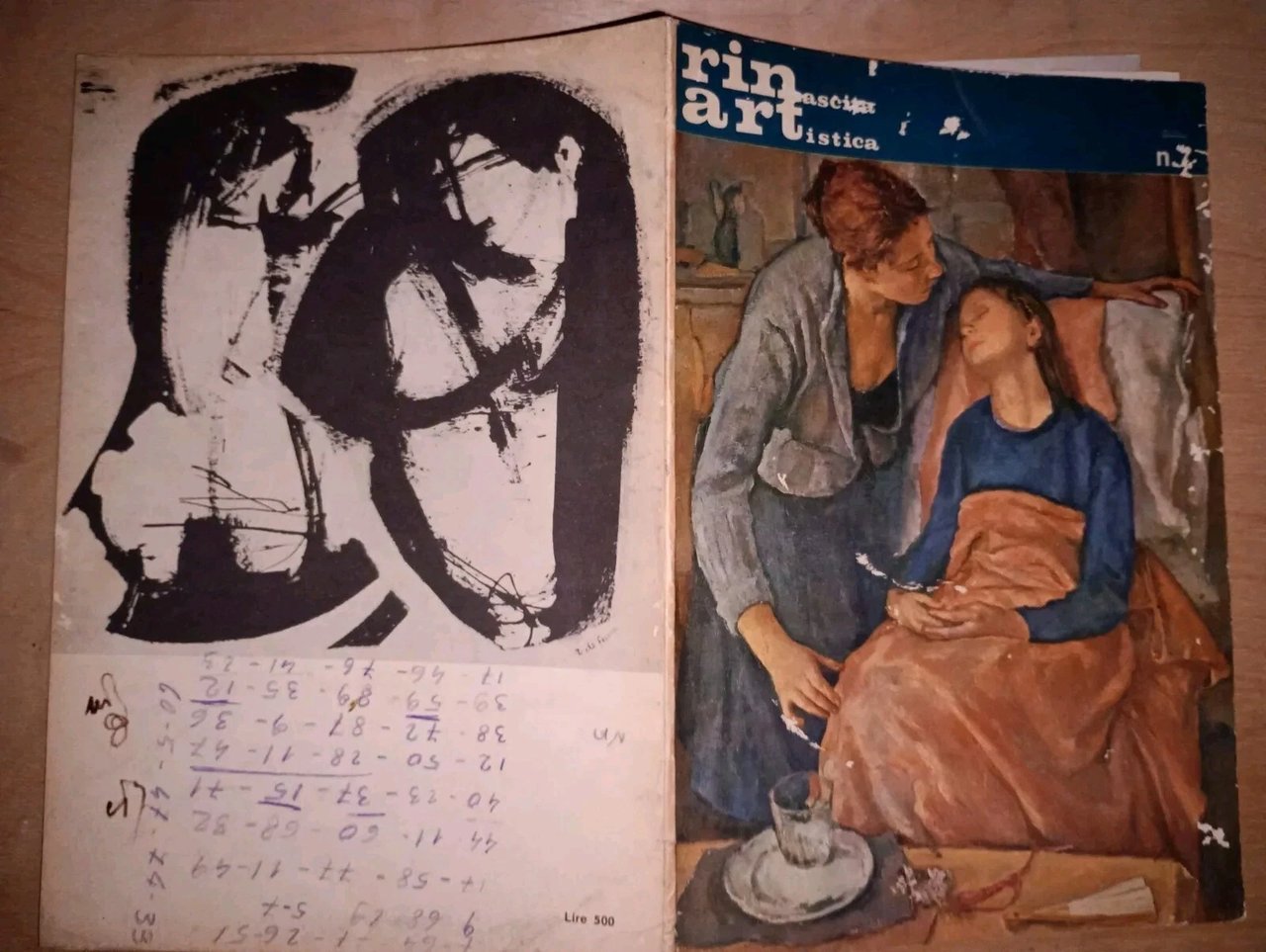 rivista RINASCITA ARTISTICA - anno I n. 7 1969