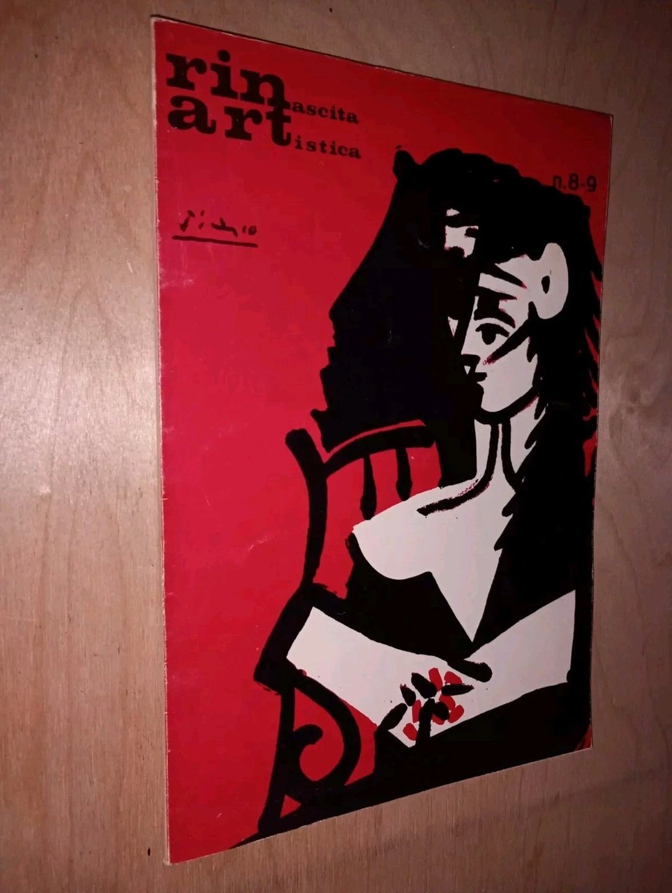 rivista RINASCITA ARTISTICA - anno I n. 8/9 1969