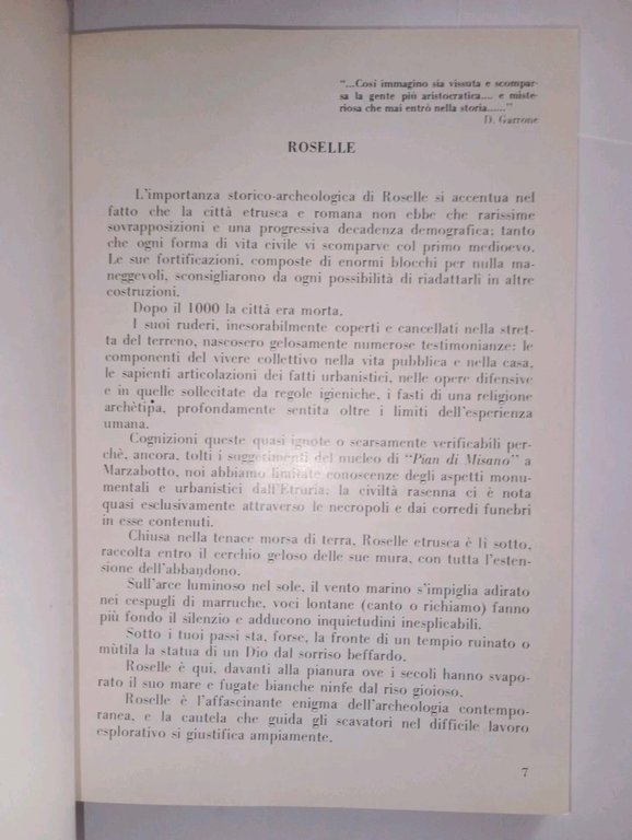 ROSELLE. profilo di una città etrusca | Immagine Gallery 2