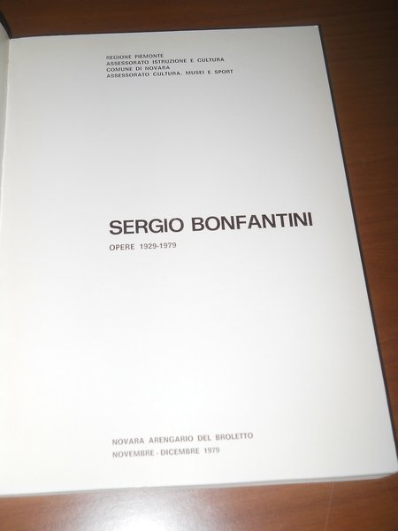 S. BONFANTINI. opere 1929-1979 - mostra arengario del Broletto Novara …