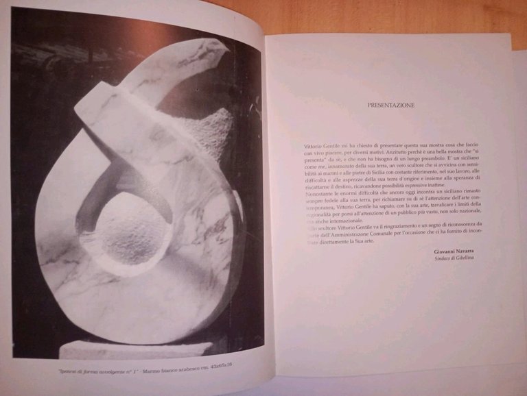 sculture di GENTILE, la Dorsale Dedalica