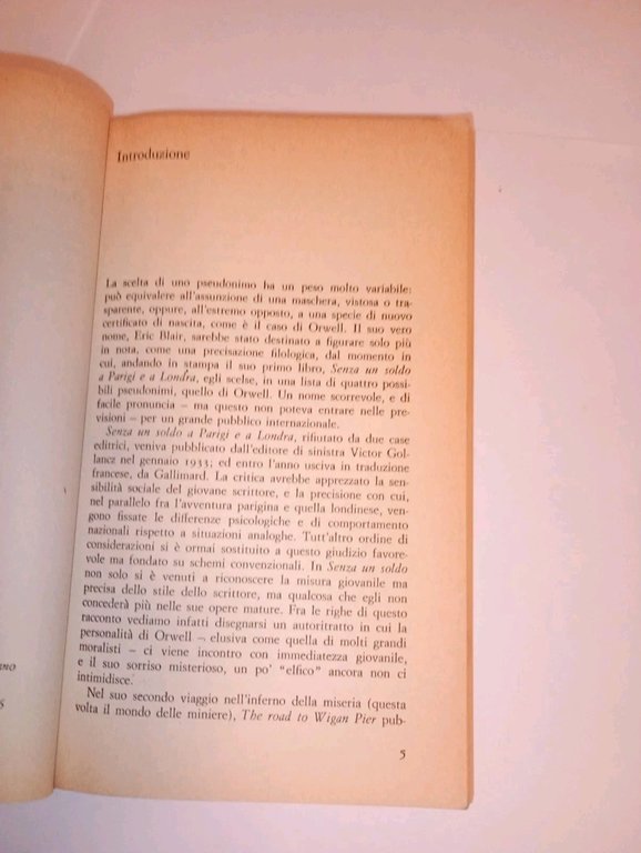 Senza un soldo a Parigi e a Londra