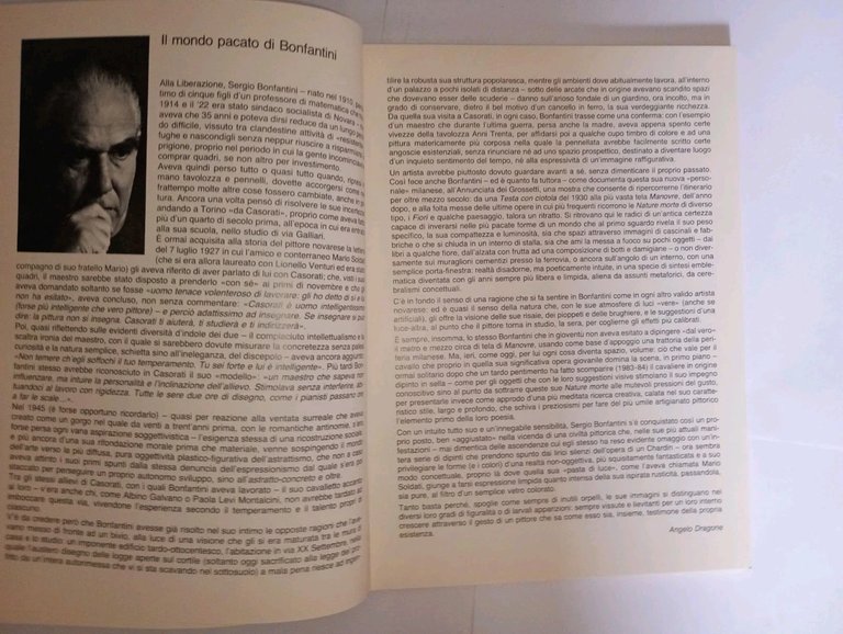 Sergio Bonfantini mostra antologica Centro Annunciata, 1984