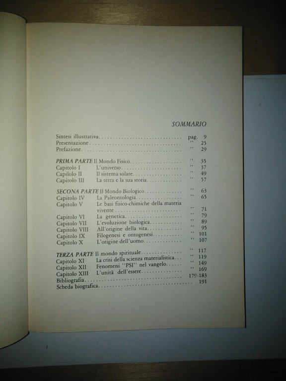 Sintesi cosmica. teoria unitaria del mondo fisico, biologico, spirituale | Immagine Gallery 6