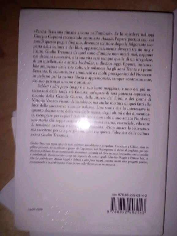 soldati e altre prose