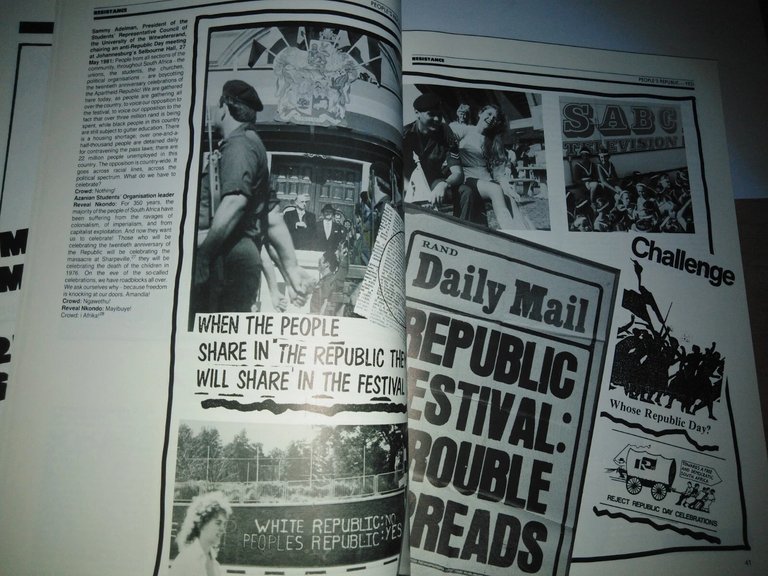 South Africa. a different kind of war