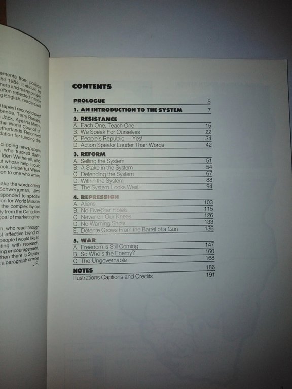 South Africa. a different kind of war