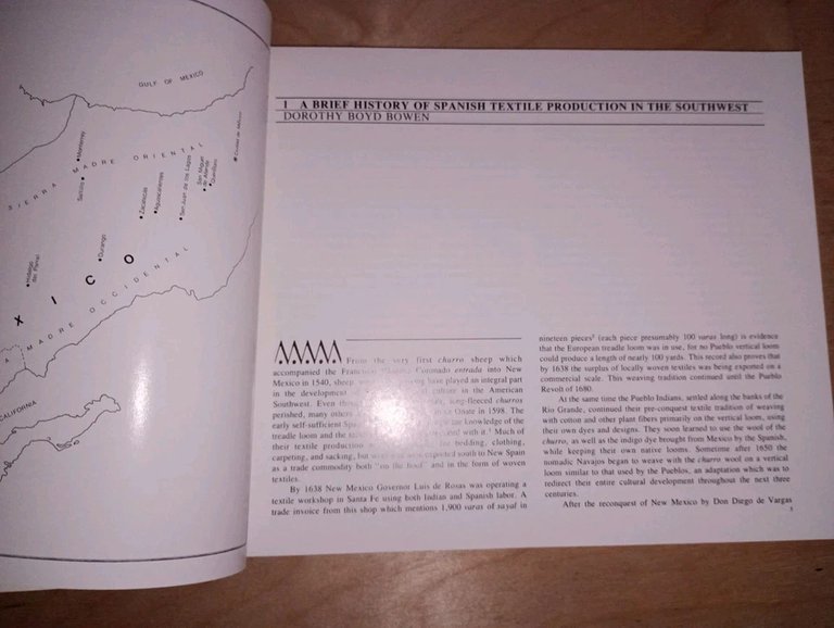 Spanish textile tradition of New Mexico and Colorado