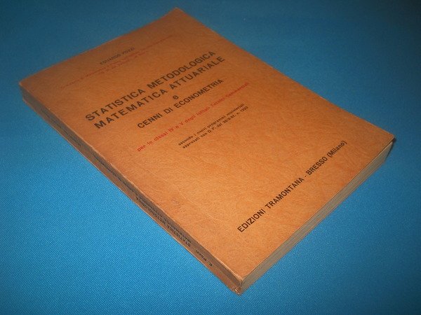 Statistica metodologica, matematica attuariale e cenni di econometria