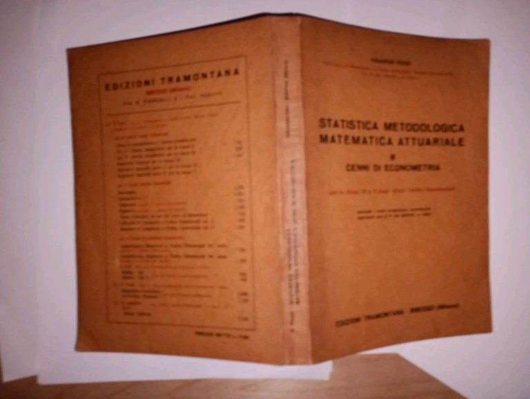 Statistica metodologica, matematica attuariale e cenni di econometria