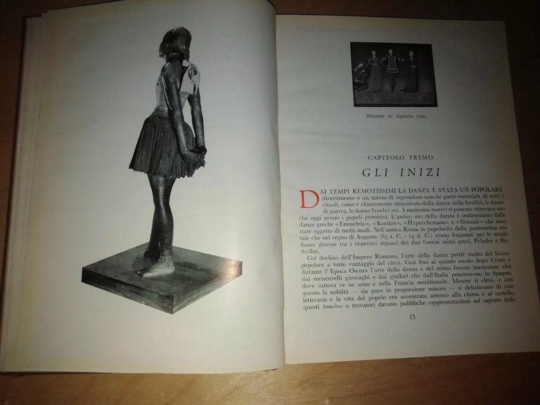 storia del balletto - autografo Liliana Cosi