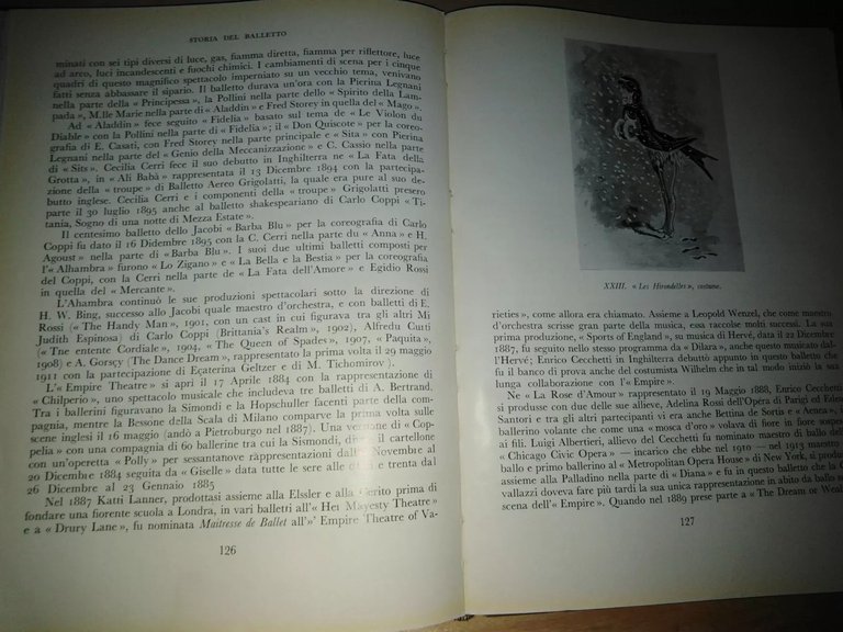 storia del balletto - autografo Liliana Cosi