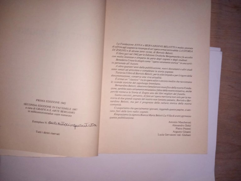 Storia di Zogno e di alcune terre vicine