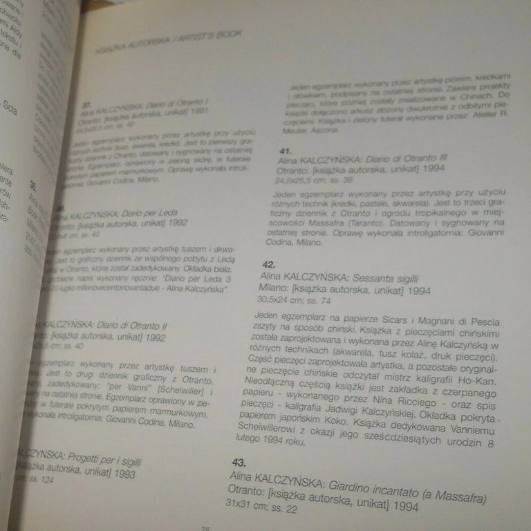 Sztuka Ksiazki. the art of the book