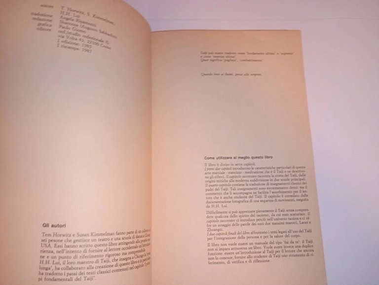 TAIJI QUAN (TAI CHI CHUAN). meditazione in movimento