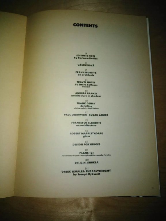 TERRAZZO architecture & design - n. 2 spring 1989