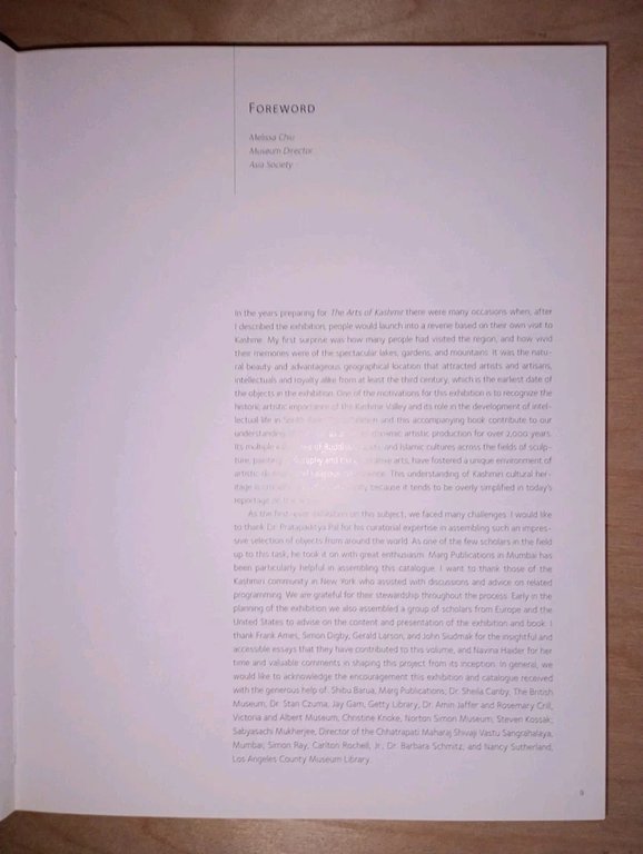 the arts of Kashmir - catalogo mostra Asia society a …