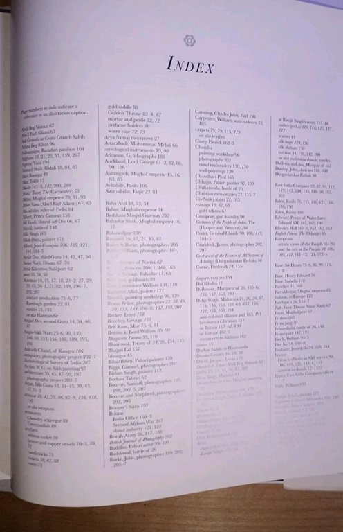 The arts of the Sikh Kingdoms