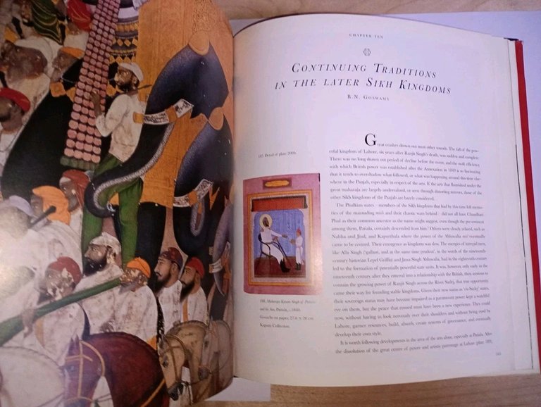 The arts of the Sikh Kingdoms