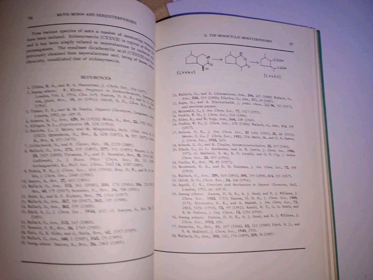 The chemistry of natural products vol. 2 - MAYO, Mono …