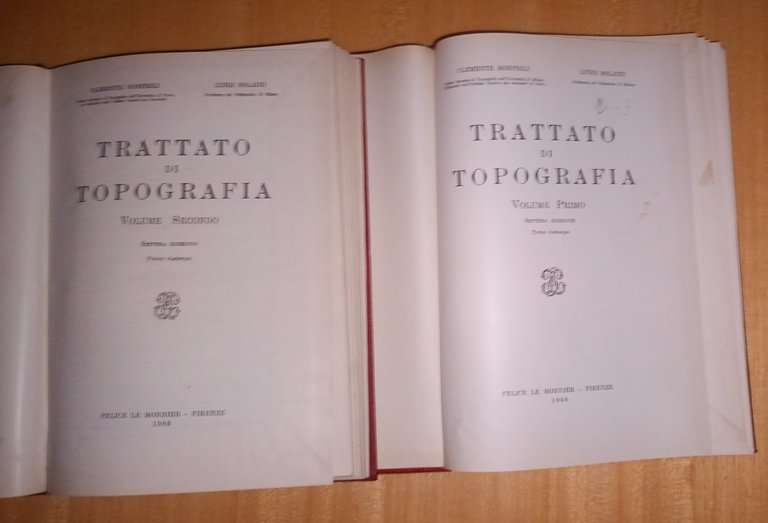 Trattato di topografia: vol 1. topografia planimetrica; vol 2. topografia … | Immagine Gallery 3