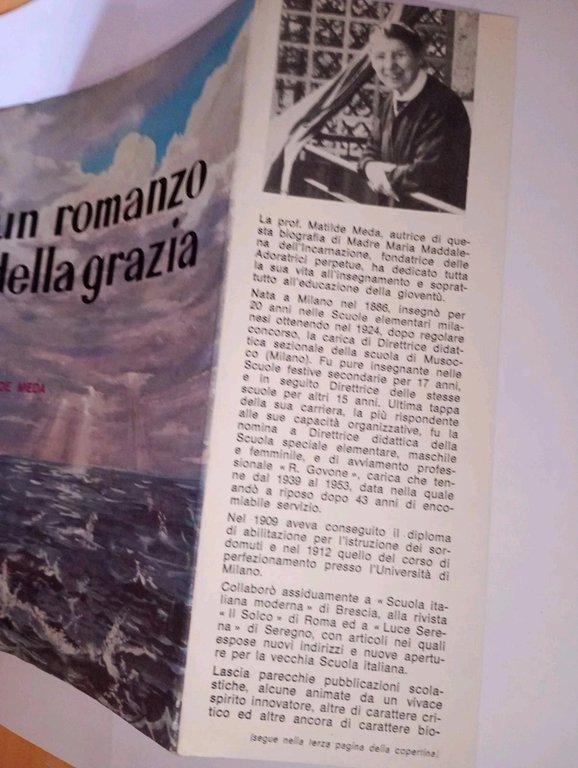 un romanzo della grazia. Maria Maddalena dell'incarnazione fondatrice delle adoratrici …