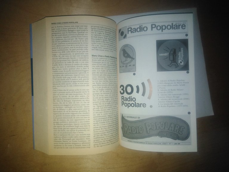 Vedi alla voce radio popolare