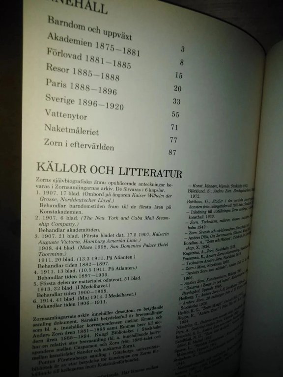 ZORN. svensk malare i varlden