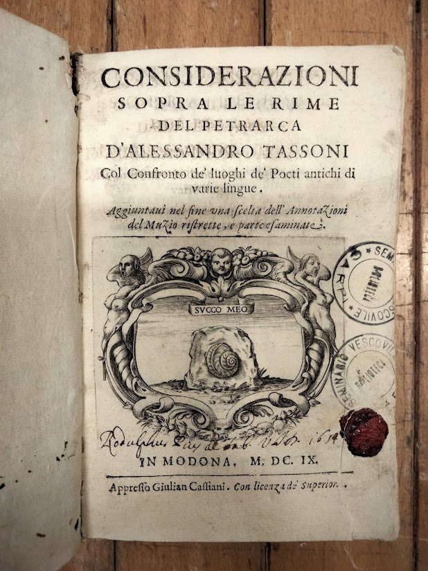 Considerazioni sopra le rime del Petrarca. Col confronto de' luoghi …