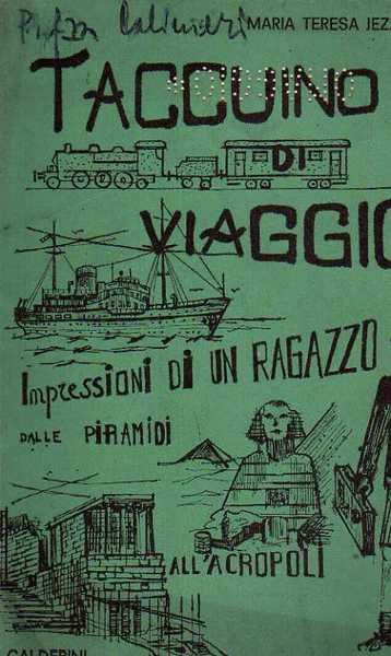 Taccuino di viaggio. Impressioni di un ragazzo dalle piramidi all'acropoli