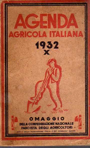 Agenda agricola 1932- X