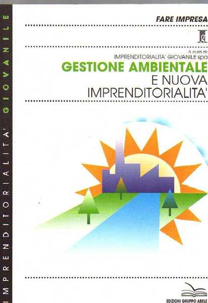 Gestione ambientale e nuova imprenditorialità