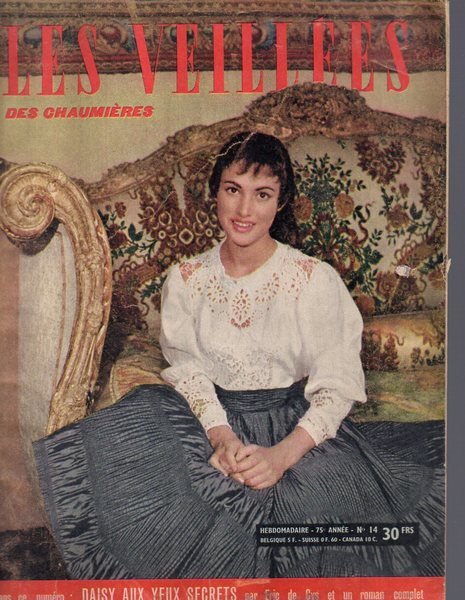 LES VEILLÉES DES CHAUMIÈRES. Journal illustré paraissant le Mercredi et …