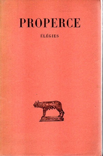 Elégies.