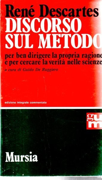 DISCORSO SUL METODO