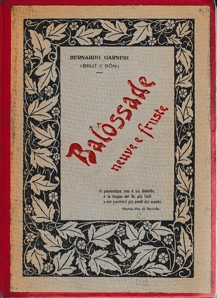 BALOSSADE NEUVE E FRUSTE.