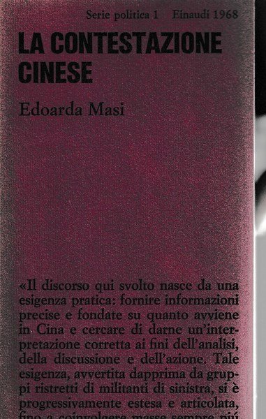La contestazione cinese