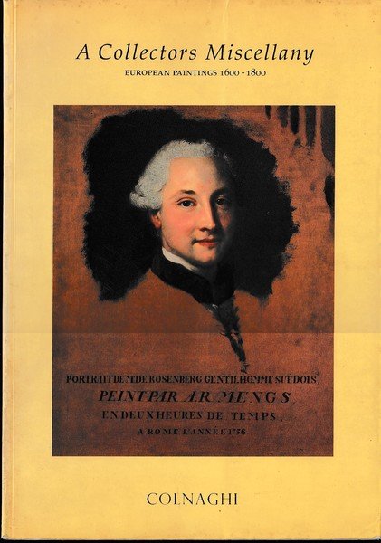 A collector Miscellany. European Paintings 1600-1800 | Immagine principale