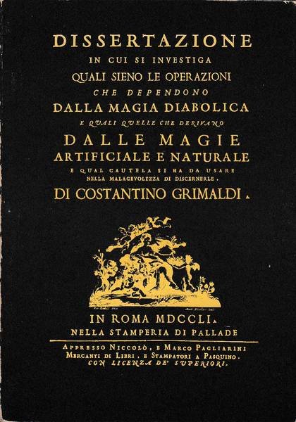 DISSERTAZIONE IN CUI SI INVESTIGA QUALI SIENO LE OPERAZIONI CHE …