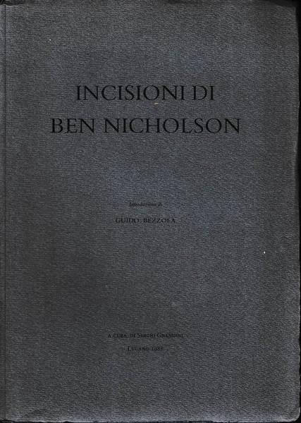 Incisioni di Ben Nicholson