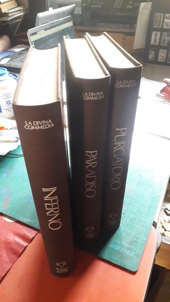 La Divina Commedia INFERNO PURGATORIO PARADISO 3 voll.