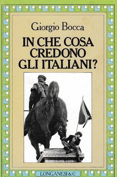 In che cosa credono gli italiani?