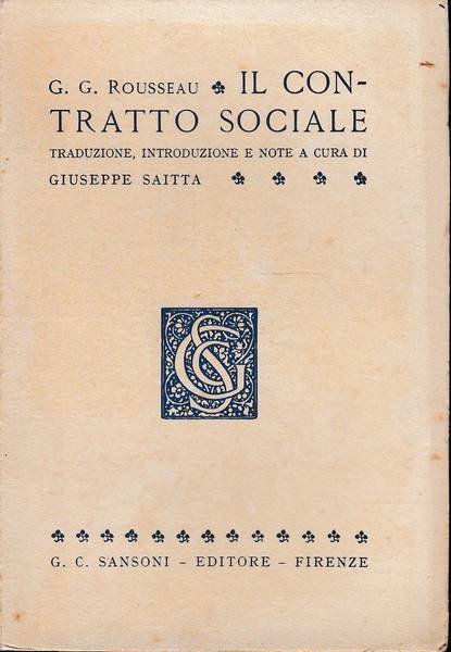 Il contratto sociale