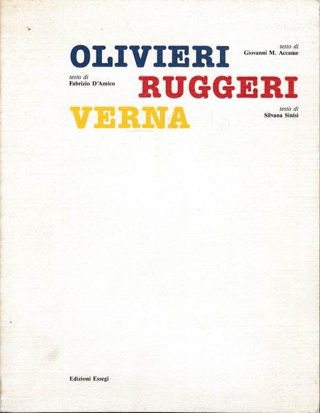 Olivieri, Ruggeri,Verna