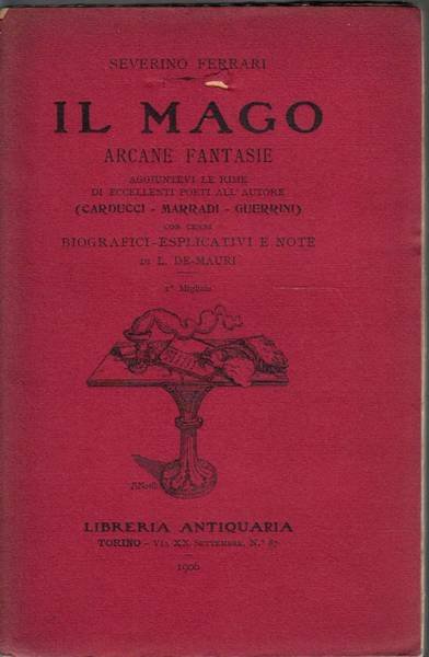 Il Mago arcane fantasie. Aggiuntevi le rime di eccellenti poeti … | Immagine principale