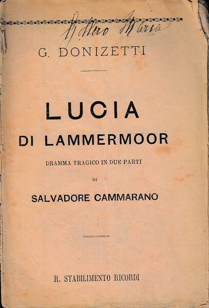 LUCIA DI LAMMERMOOR