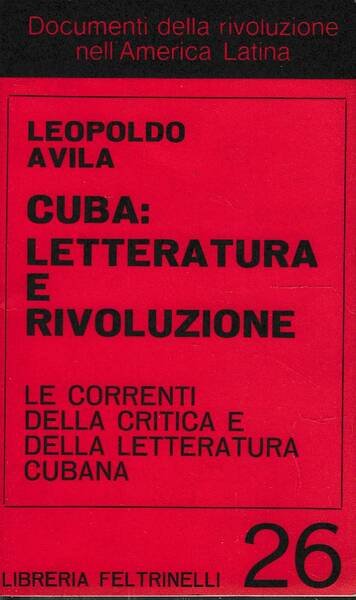 Cuba: letteratura e rivoluzione. Le correnti della critica e della … | Immagine principale